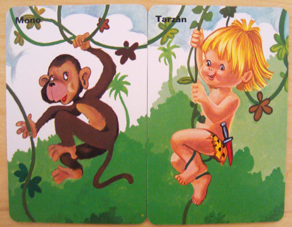Parejas del Mundo Tarzan mono
